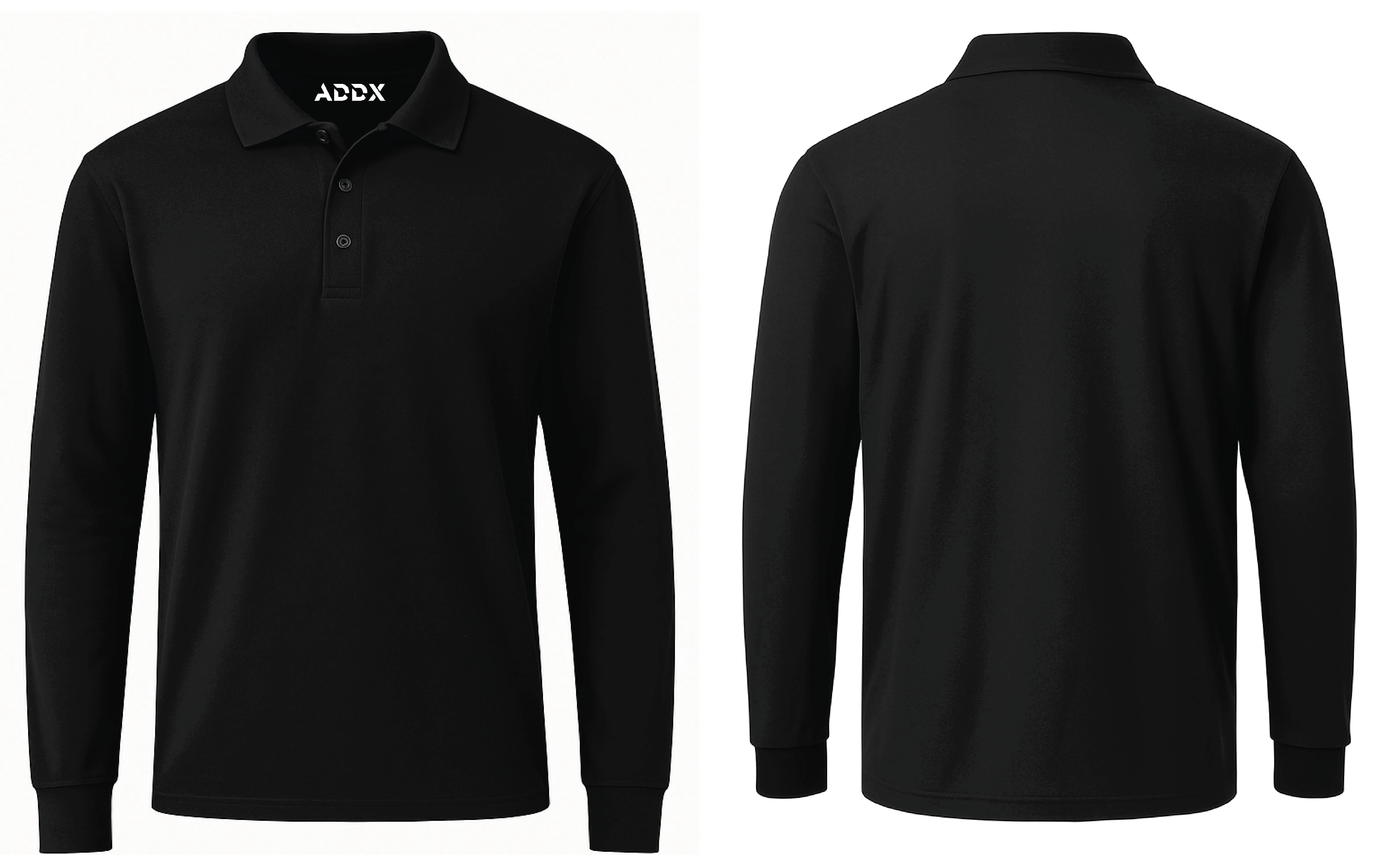 Emerson Polo L/S front and back